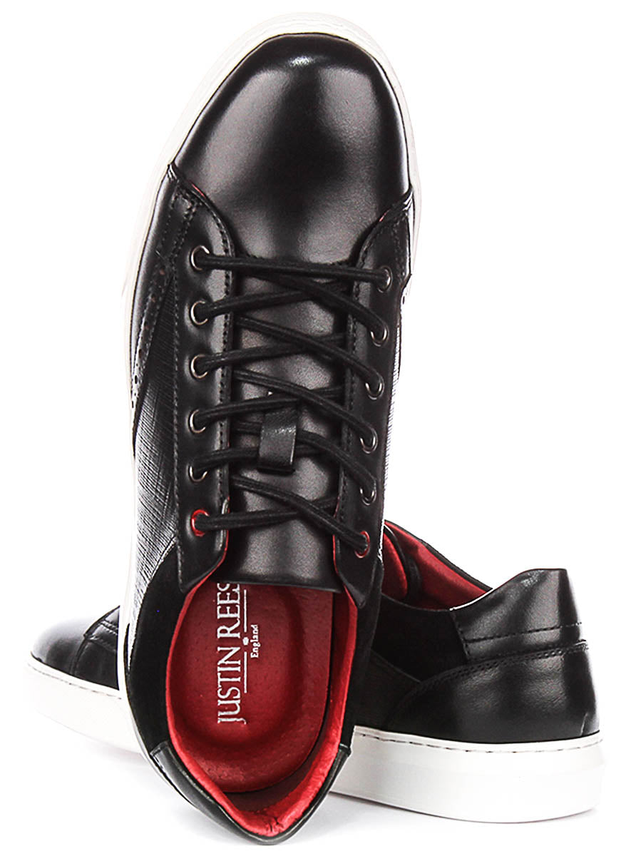 Roland In Black Smart Trainers