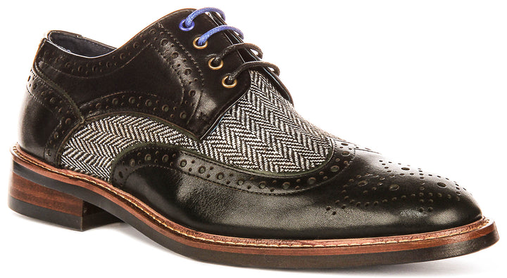 Sean Tweed Brogues In Black