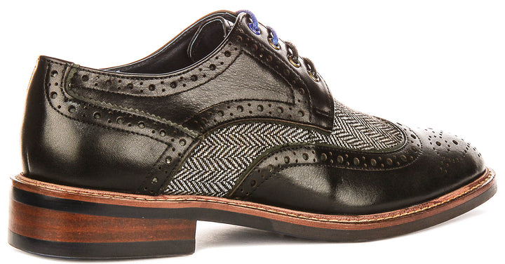 Sean Tweed Brogues In Black