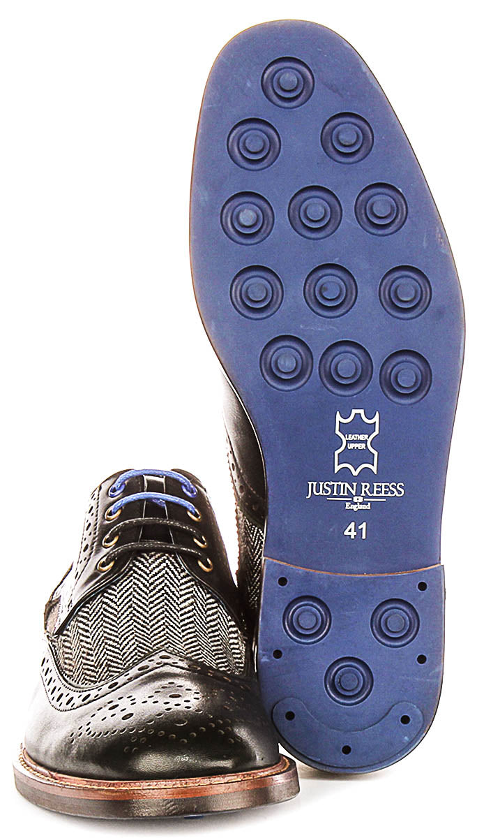 Sean Tweed Brogues In Black