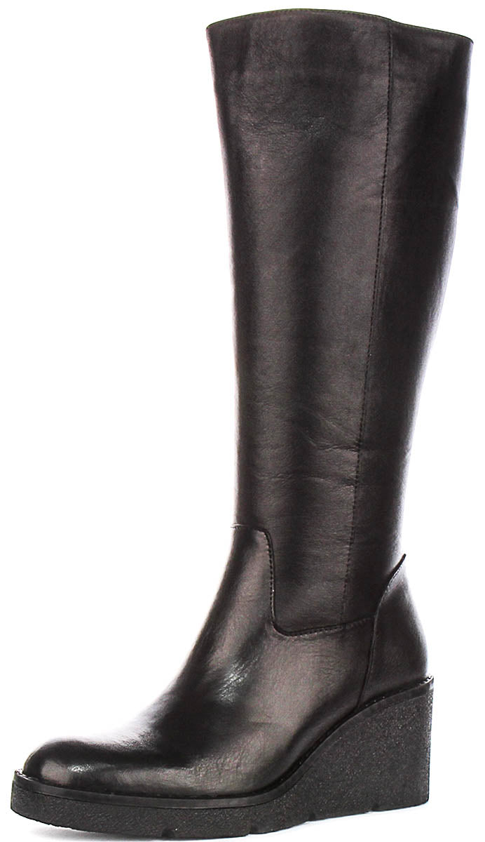 Amber Long Boots In Black