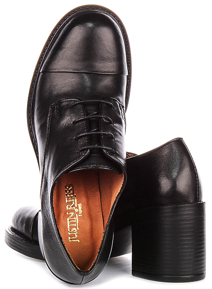 Payton Oxford Heel In Black
