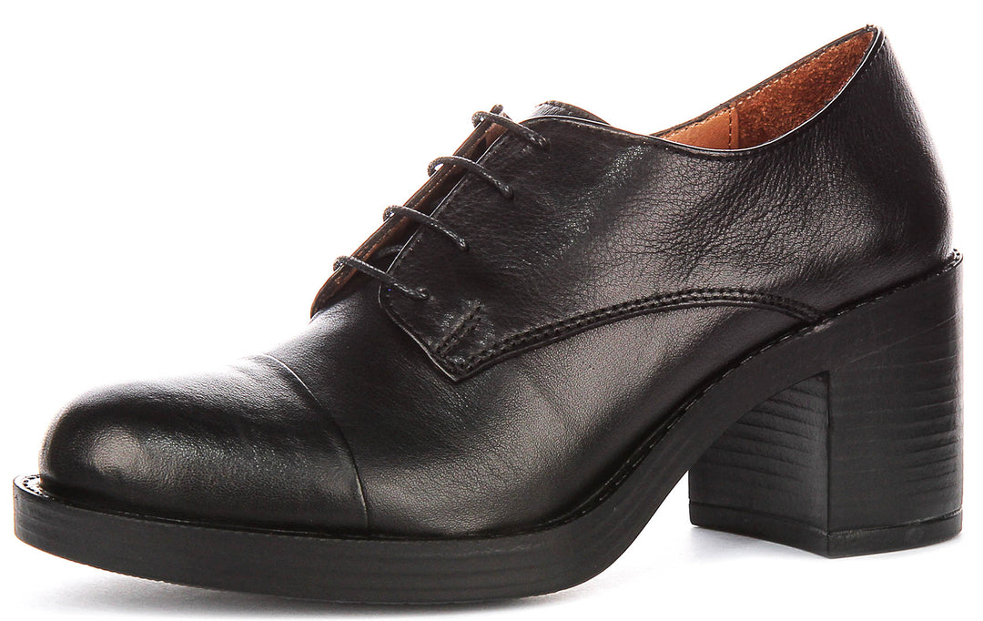 Payton Oxford Heel In Black