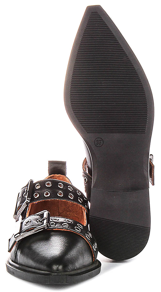 Paige Pointed Shoes In Black