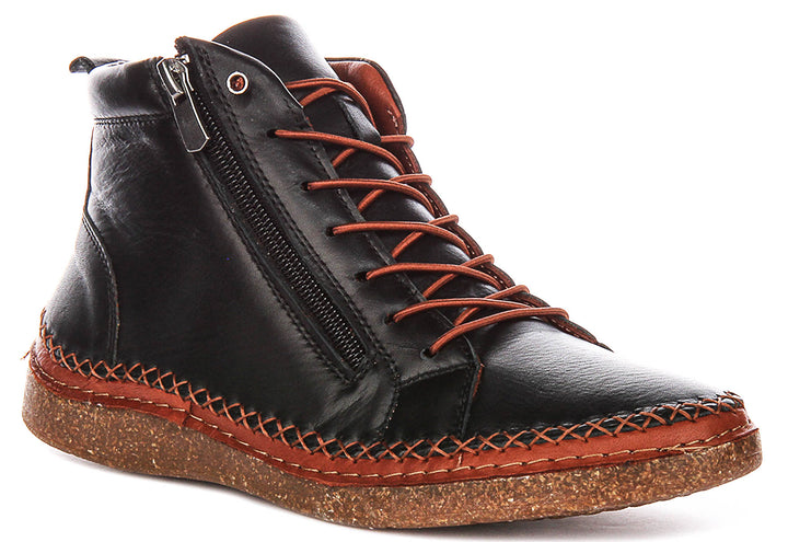 Kylie Hi Top Shoes In Black