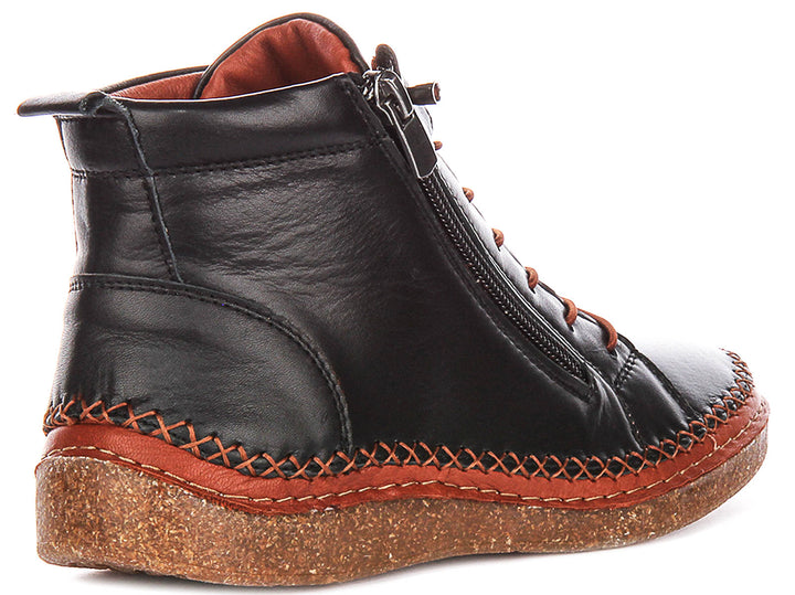 Kylie Hi Top Shoes In Black