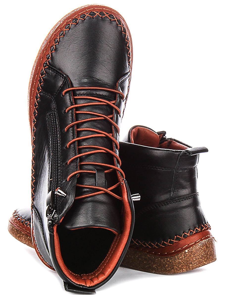 Kylie Hi Top Shoes In Black