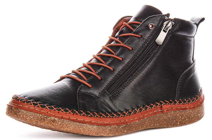 Kylie Hi Top Shoes In Black