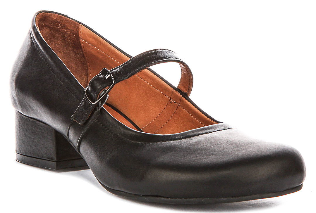 Orla Heel Mary Jane In Black
