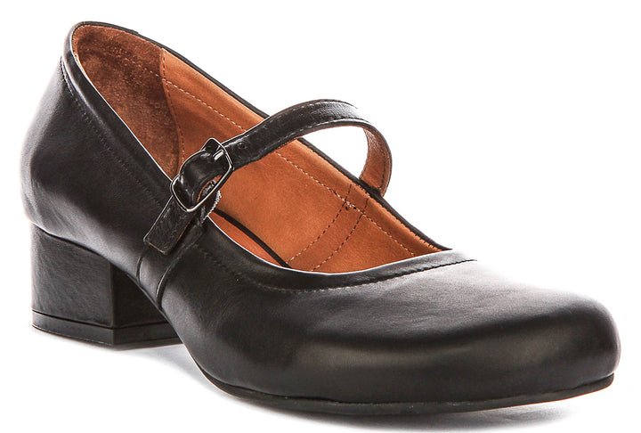 Orla Heel Mary Jane In Black