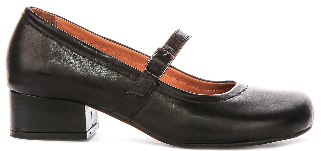 Orla Heel Mary Jane In Black