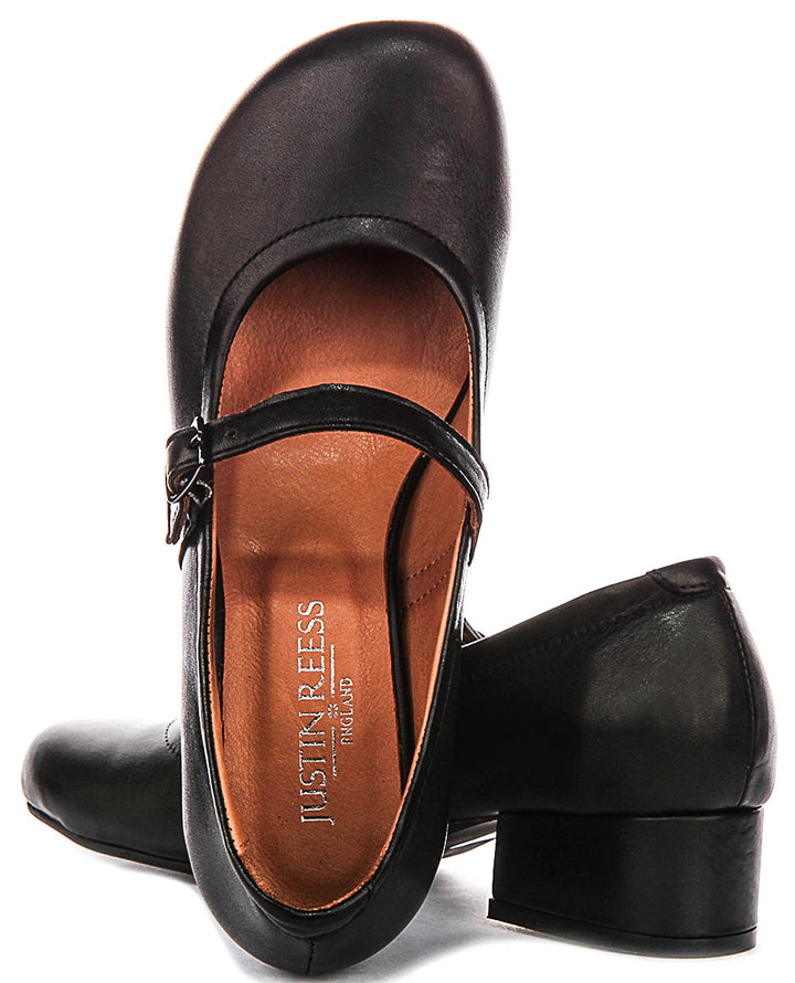 Orla Heel Mary Jane In Black