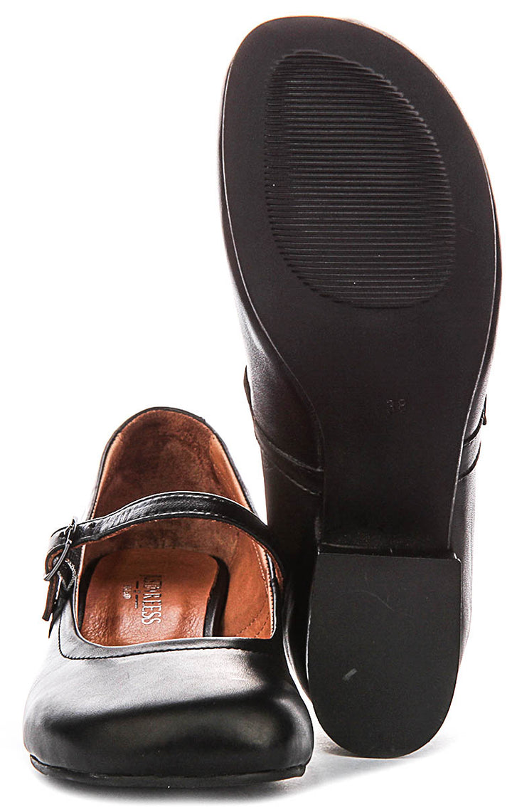 Orla Heel Mary Jane In Black