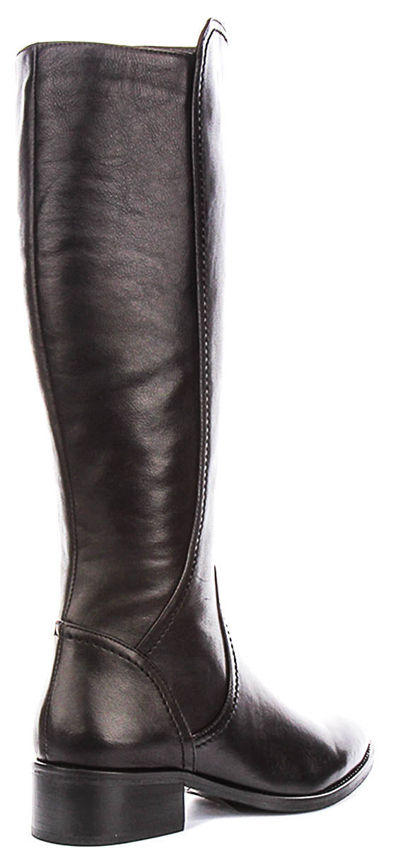 Eden Riding Boots In Black