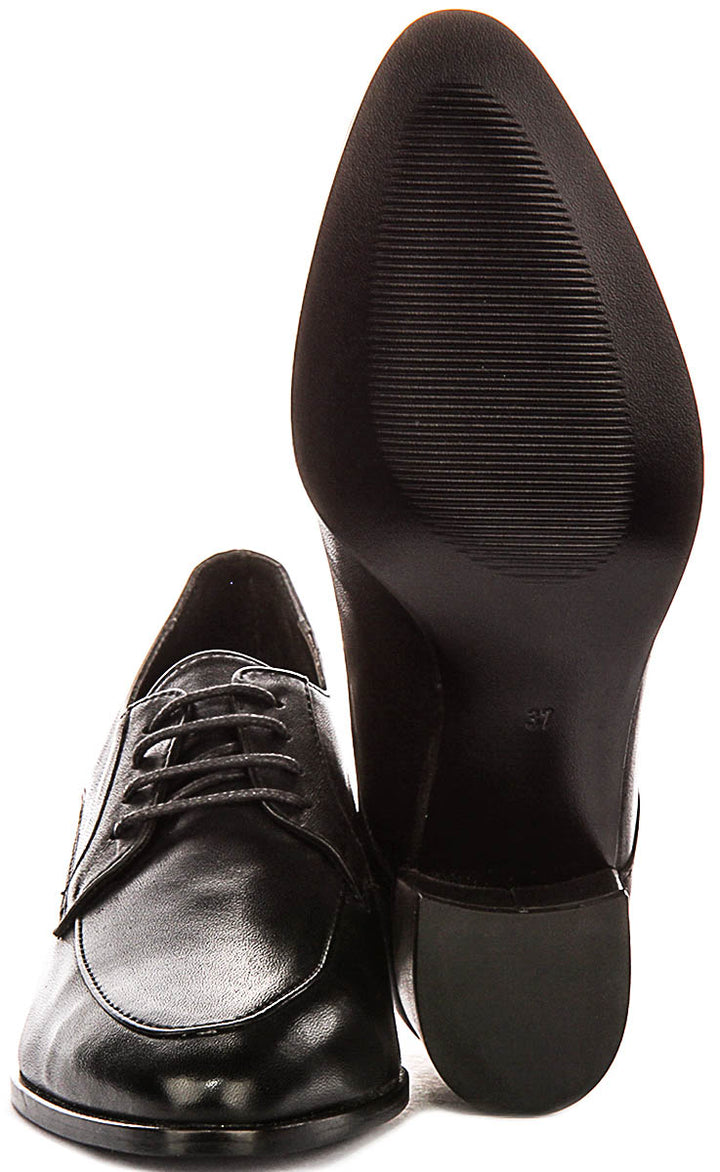 Lynn Heel Shoes In Black