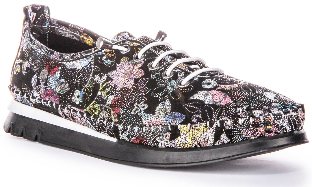 Bryony Slip On Shoes In Black Floral