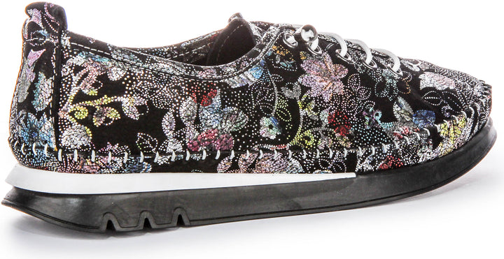 Bryony Slip On Shoes In Black Floral