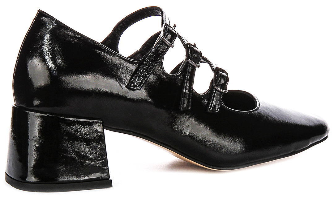 Kate Mary Jane in Black Patent Leather