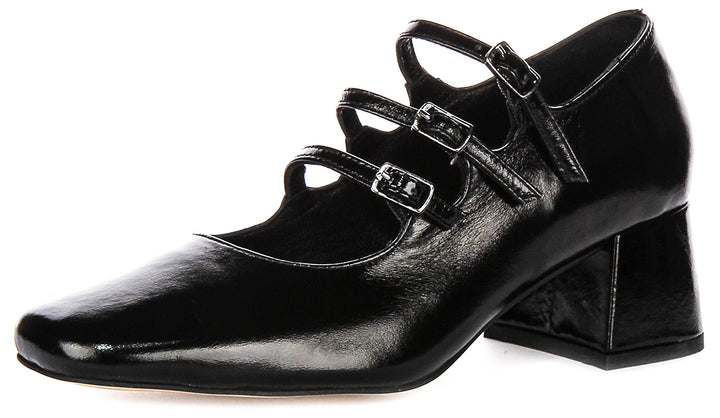 Kate Mary Jane in Black Patent Leather