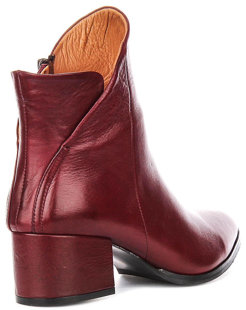 Bonny Boots In Bordo