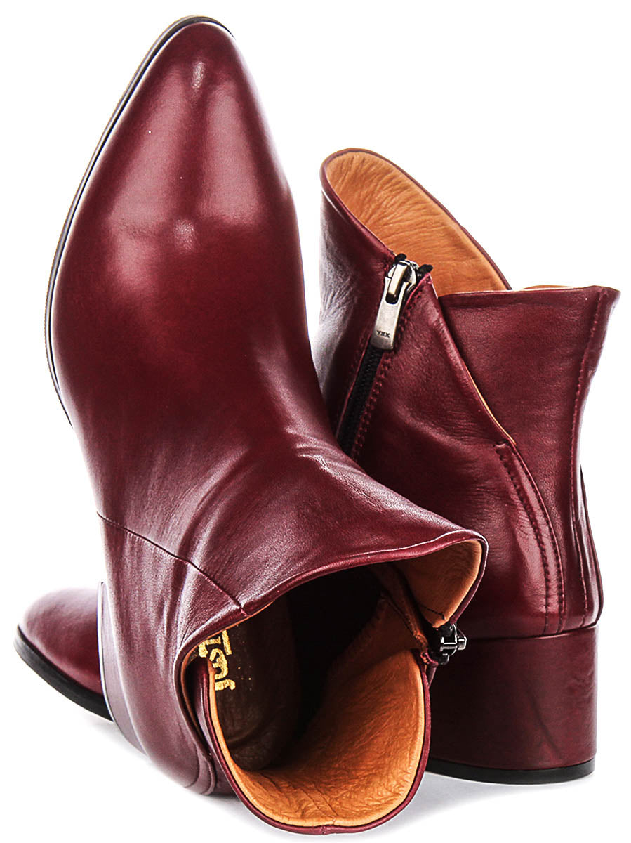 Bonny Boots In Bordo
