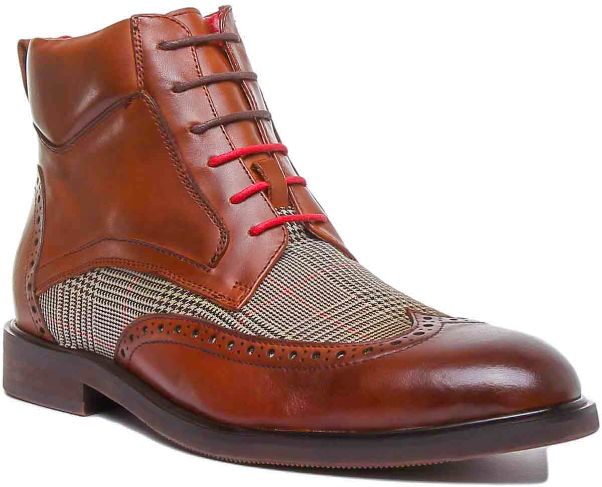 Lace up brogue boots 2024 mens