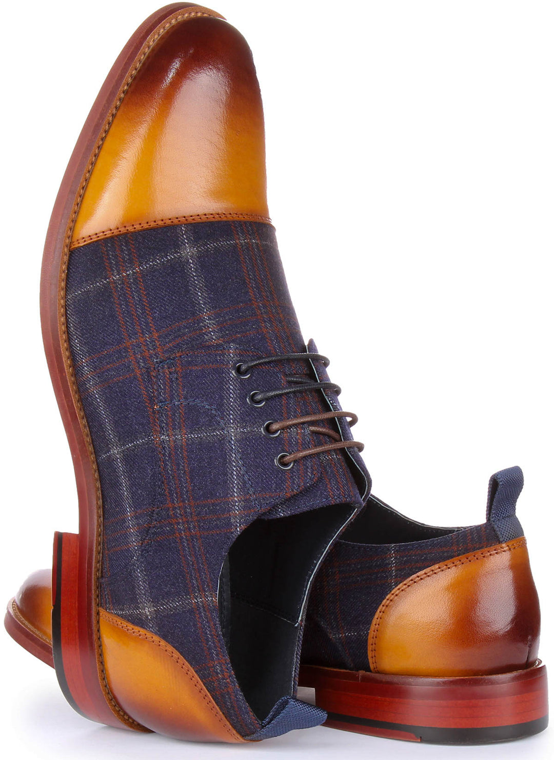 JUSTINREESS ENGLAND Ronnie In Brown | Oxford Toe Shoes – Justin Reess