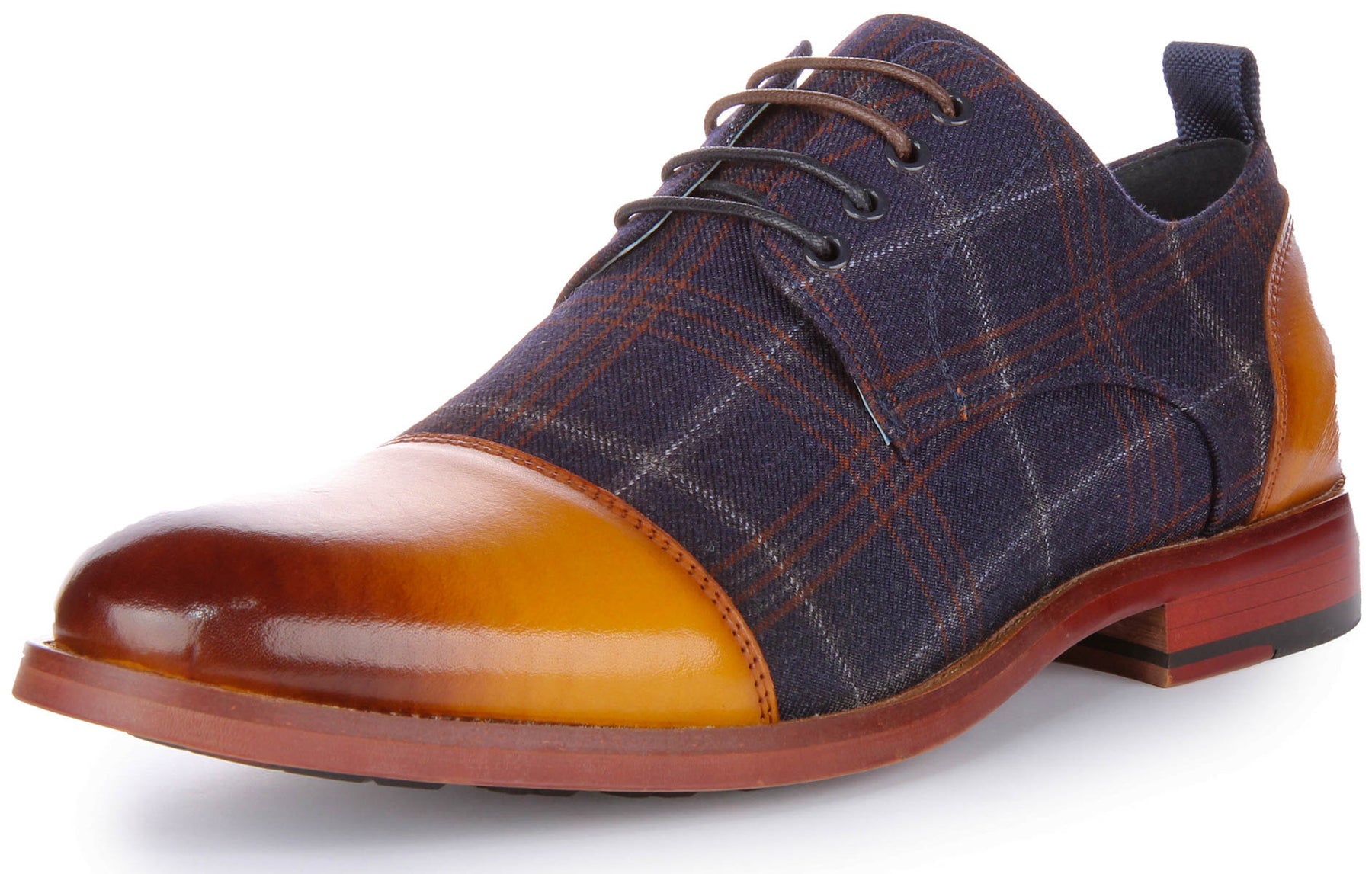 JUSTINREESS ENGLAND Ronnie In Brown | Oxford Toe Shoes – Justin Reess
