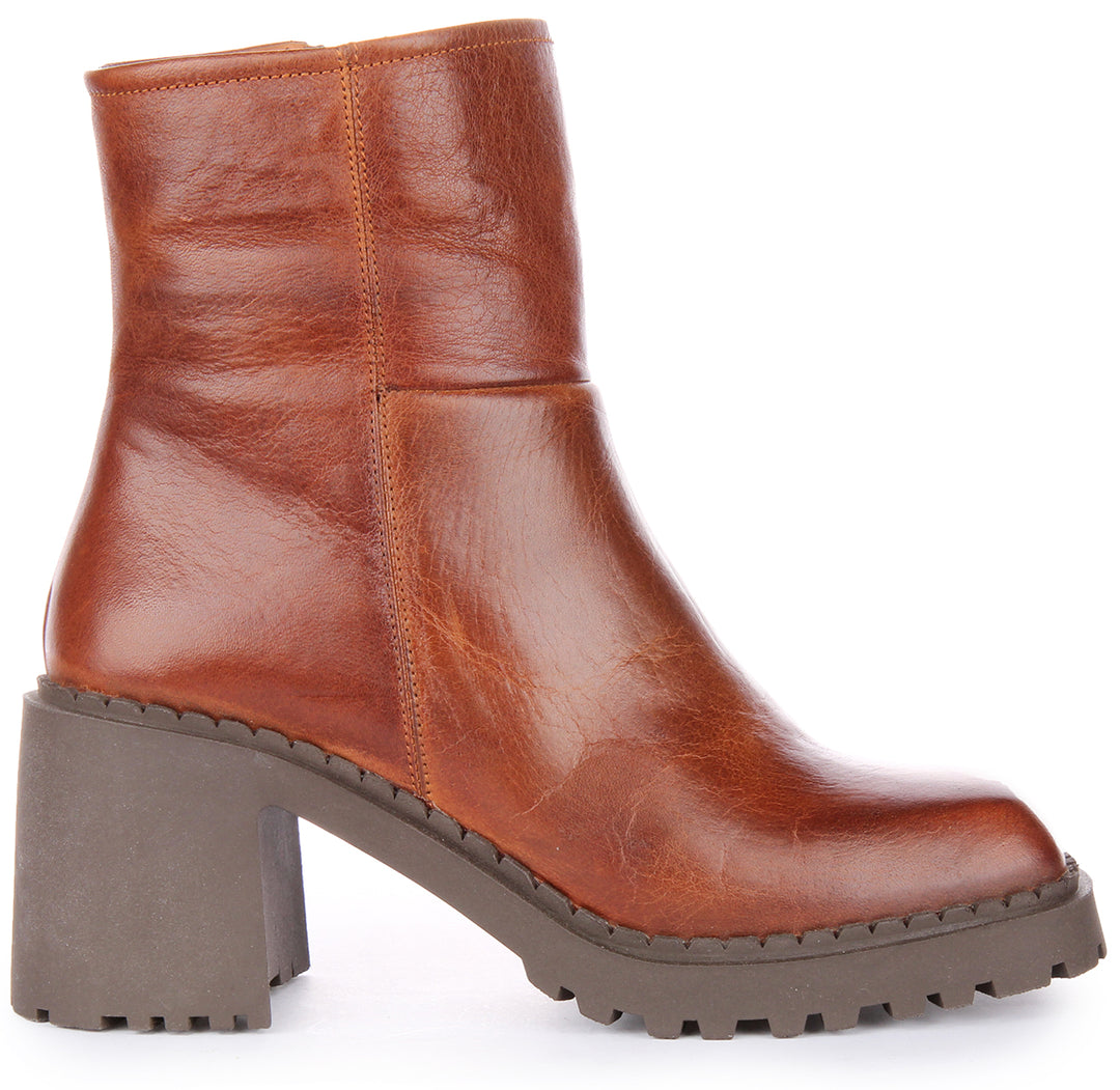 Melina Ankle Boots In Brown
