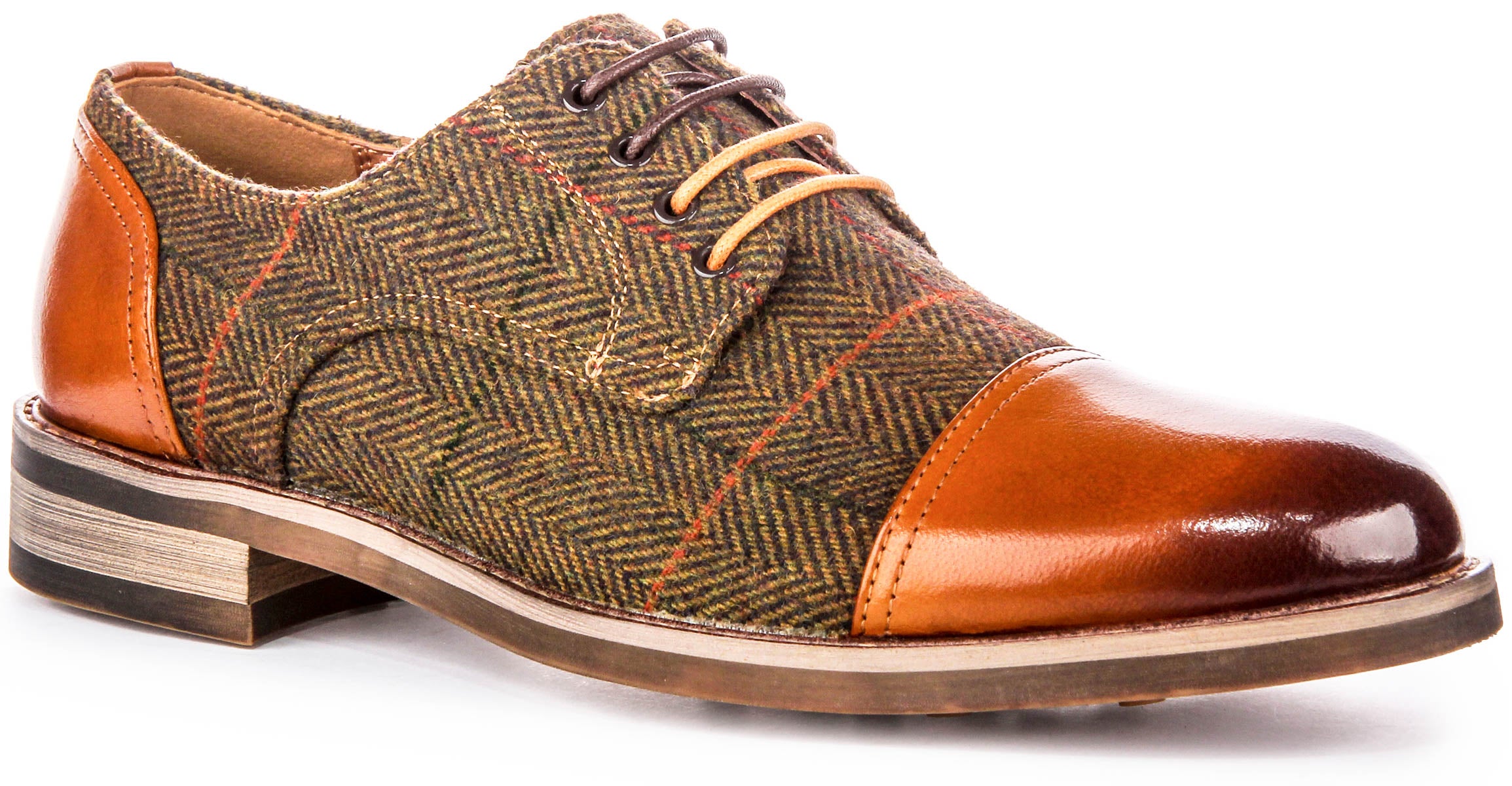 Theon In Brown | Oxford Leather Shoes for Men – Justin Reess