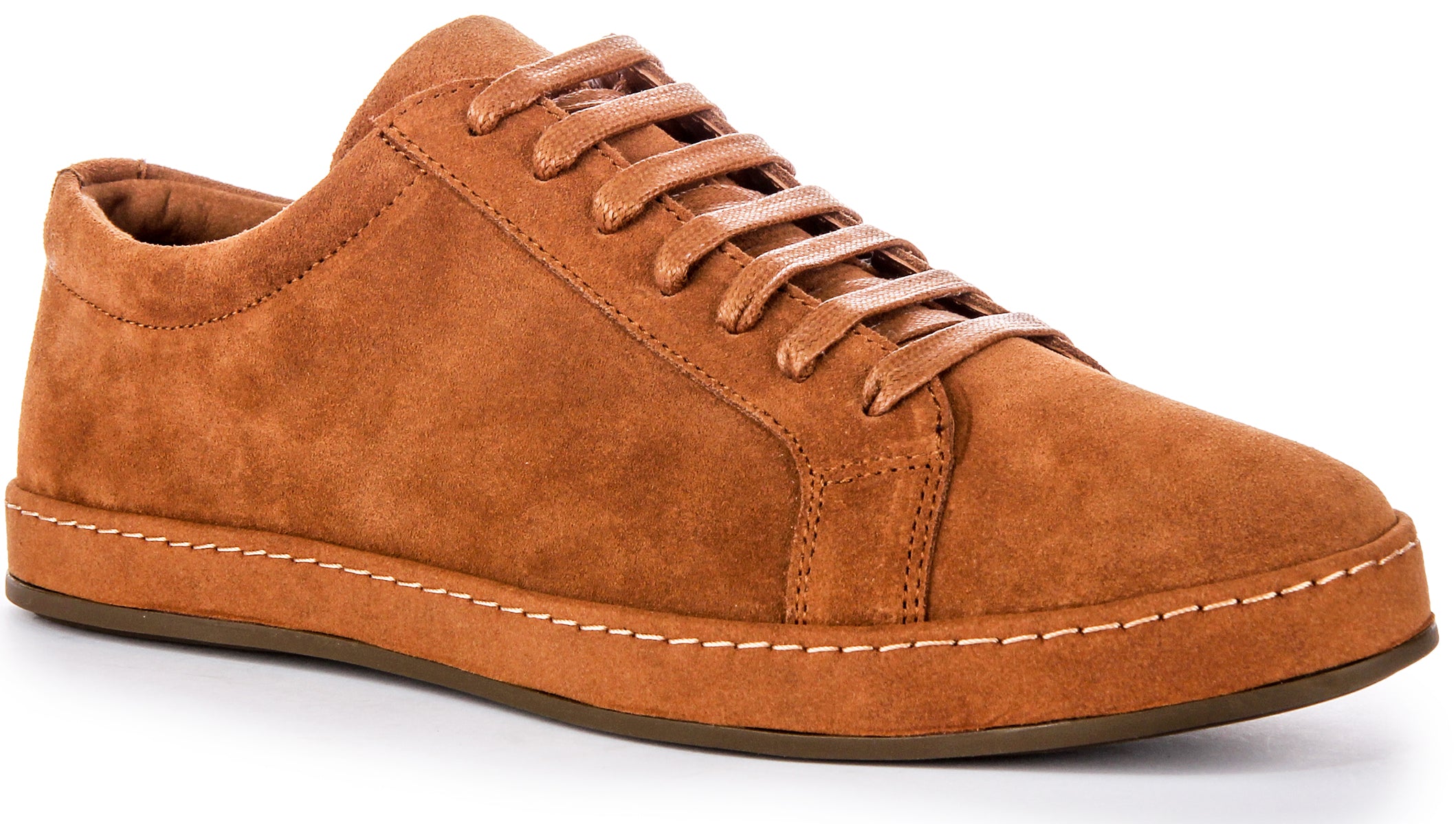 Jude Suede Trainers In Brown