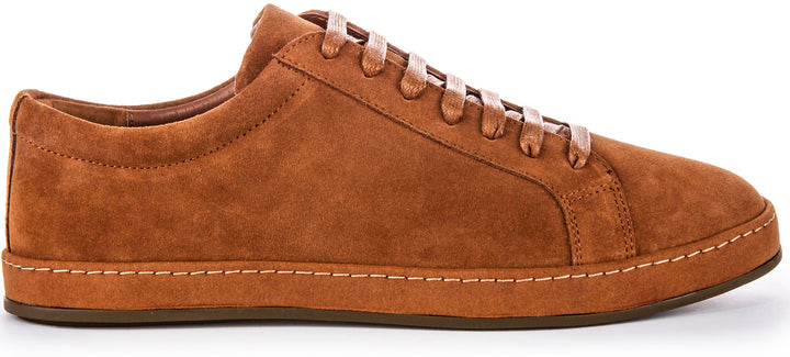 Jude Suede Trainers In Brown