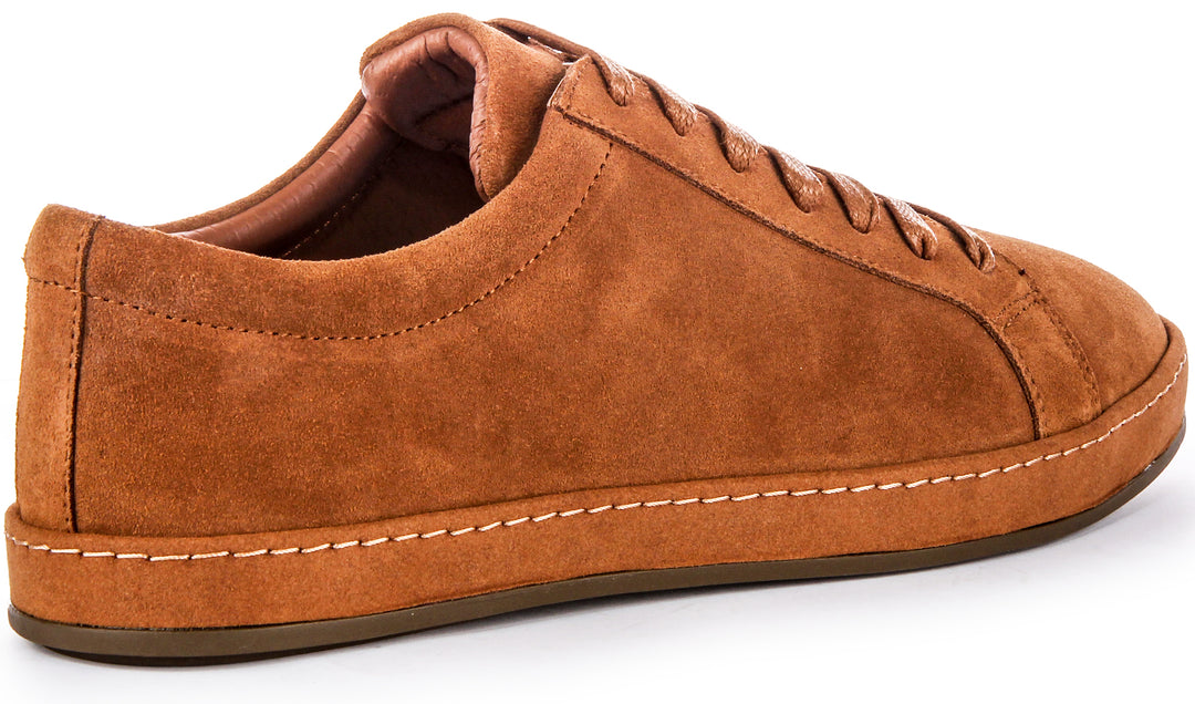 Jude Suede Trainers In Brown