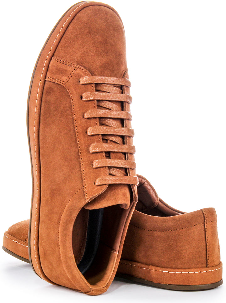 Jude Suede Trainers In Brown