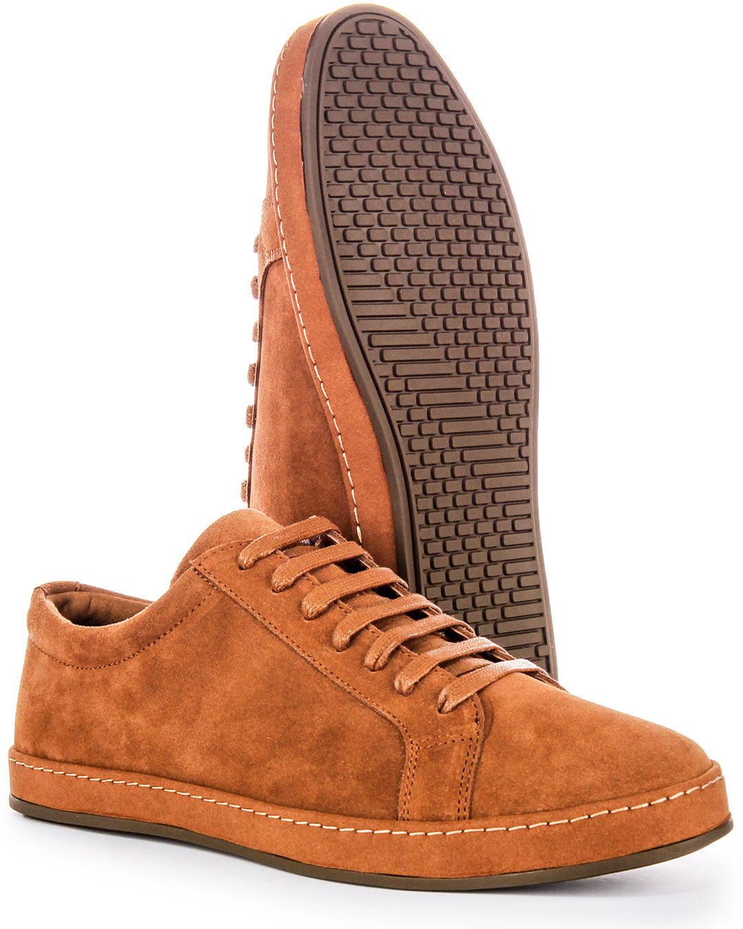 Jude Suede Trainers In Brown