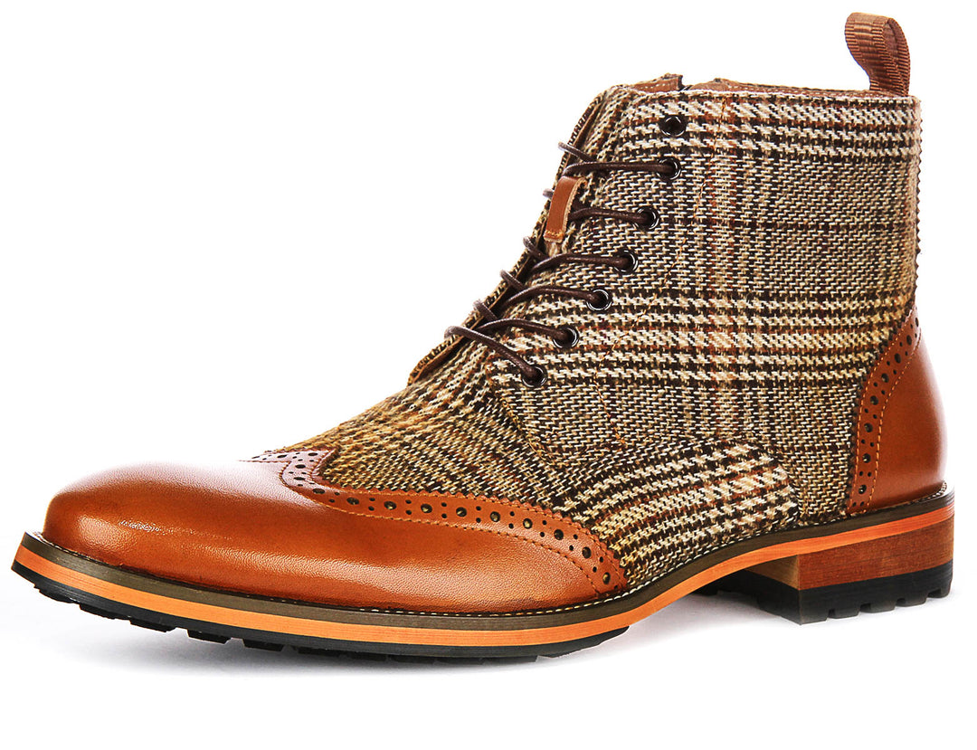 Jarvis Ankle Boots In Brown