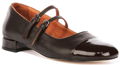 Kalie 2 Mary Jane Heel In Brown