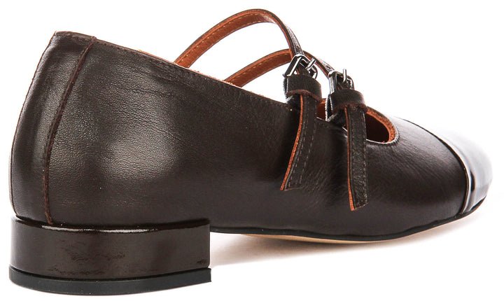 Kalie 2 Mary Jane Heel In Brown