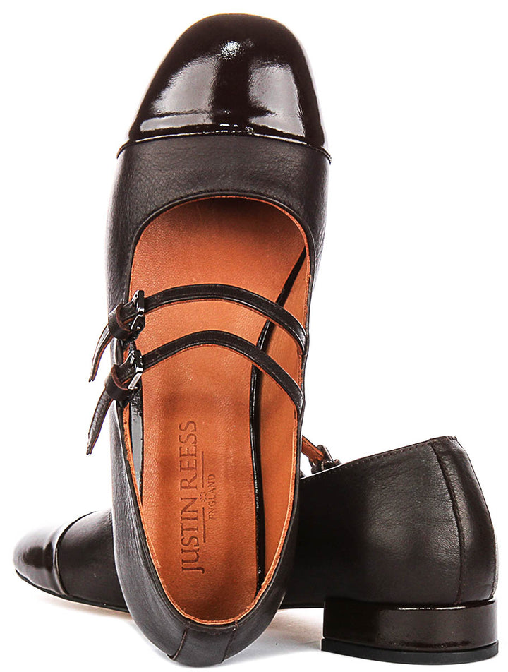 Kalie 2 Mary Jane Heel In Brown