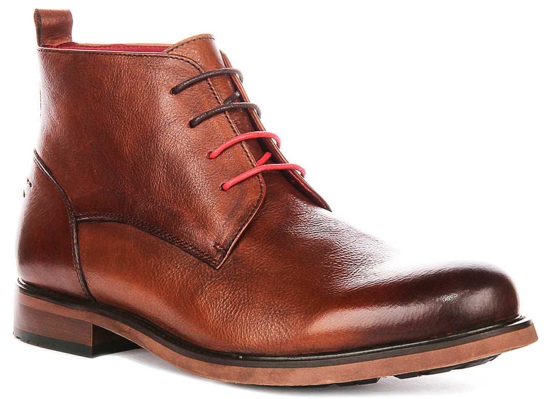 Walter Rugged Boot In Brown
