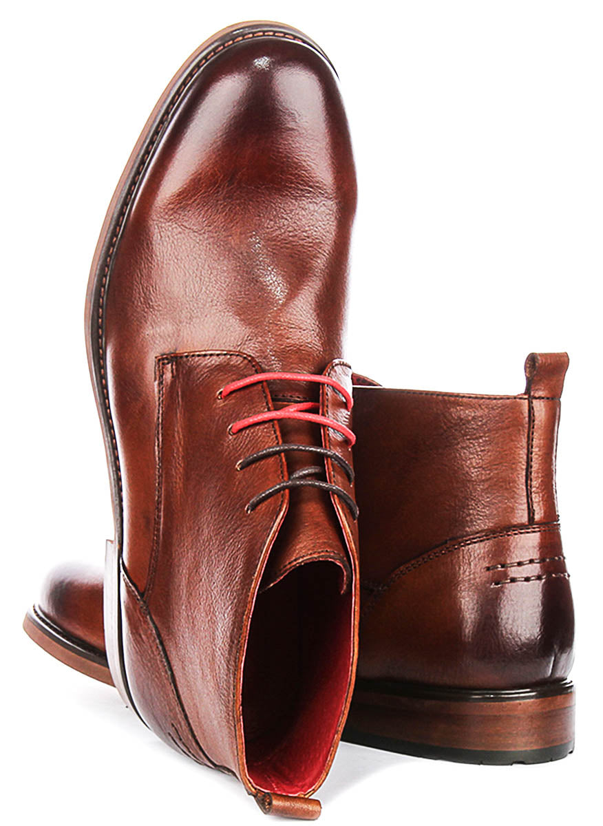 Walter Rugged Boot In Brown