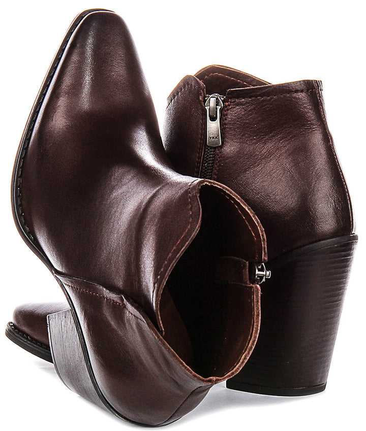 Willow Short Cowboy In Dark Brown
