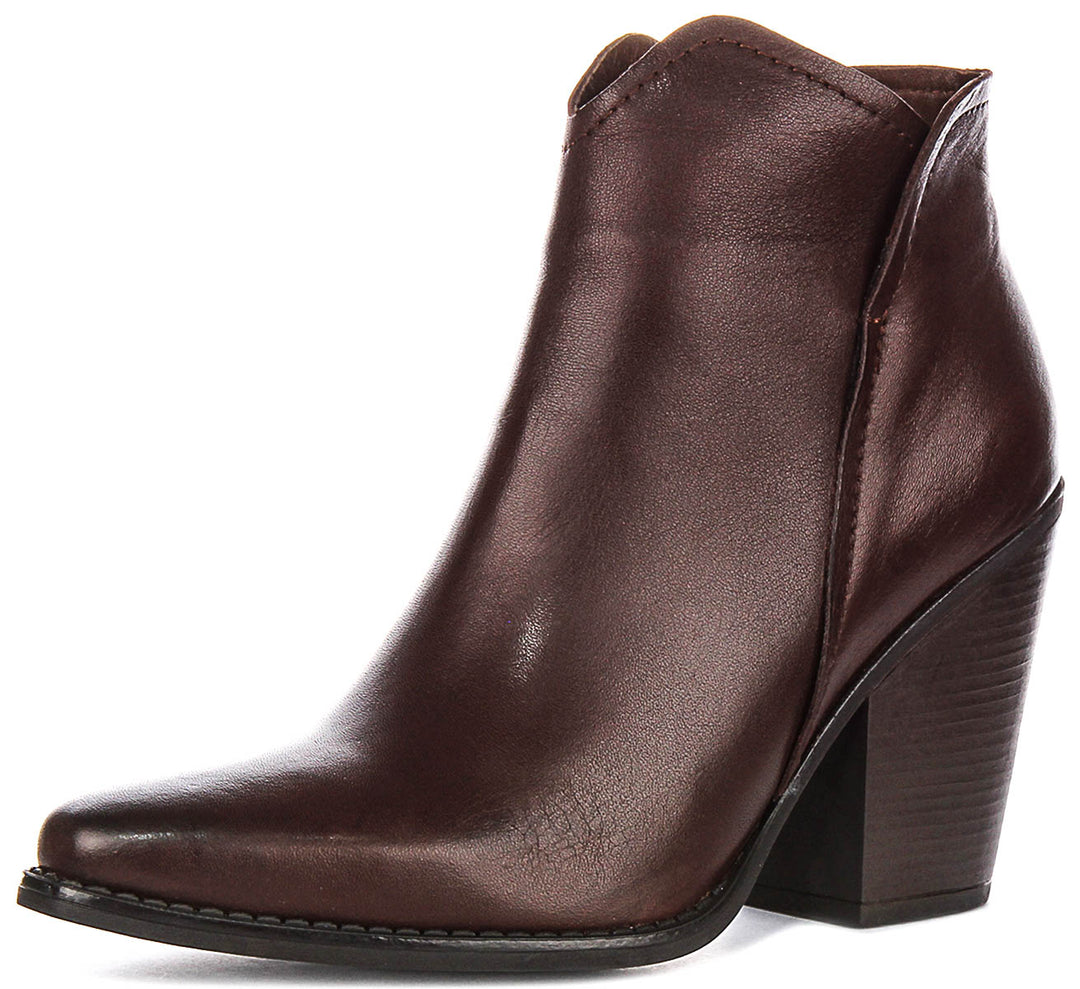 Willow Short Cowboy In Dark Brown
