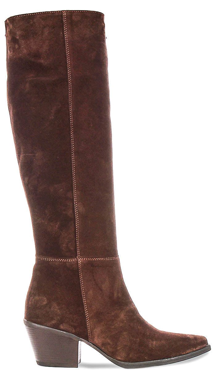 Hadley Cowboy In Brown Suede