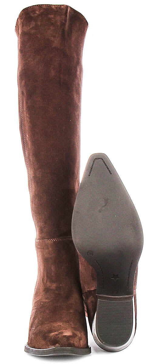 Hadley Cowboy In Brown Suede