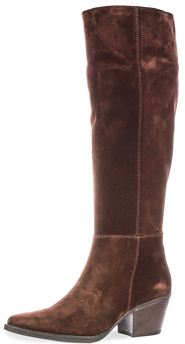Hadley Cowboy In Brown Suede