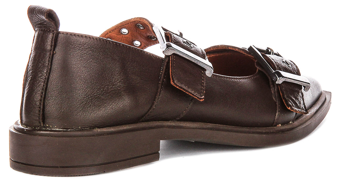 Paige Pointed Shoes In Brown