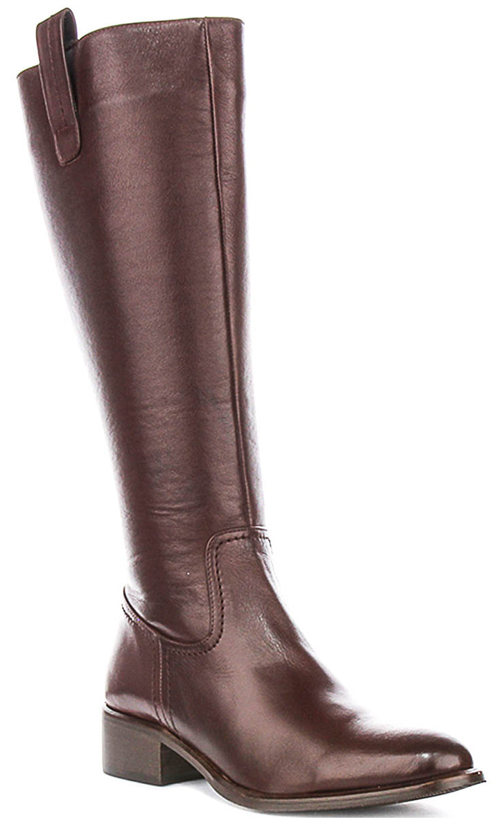 Jenna Riding Boots In Brown