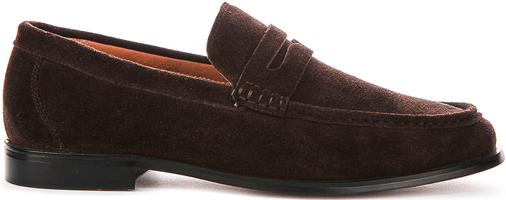 Fenton Suede Loafer In Brown