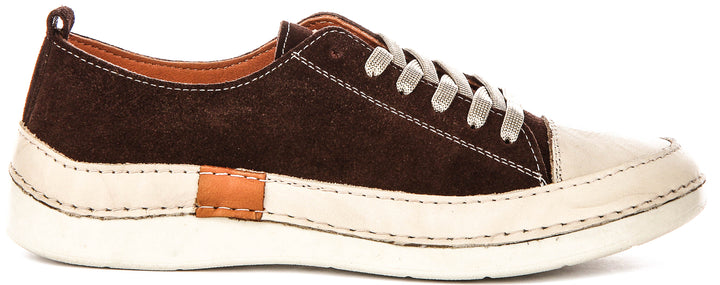 Sammy Suede Cushioned Shoes In Brown